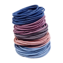 Load image into Gallery viewer, 100 Multi-Coloured Elastic Hair Bands – Strong & Stretchy Hair Ties