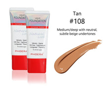 Load image into Gallery viewer, Phoera Natural Look Velvety Foundation 30ml – 1 or 2 Pack – Free UK Delivery