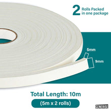 Load image into Gallery viewer, Generise Foam Draught Strip / Draft Strip 10 Metres - Free Delivery