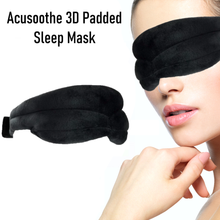 Load image into Gallery viewer, Acusoothe 3D Soft Padded Sleeping Mask – Ultimate Comfort for Better Sleep