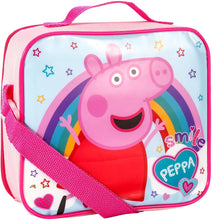 Load image into Gallery viewer, Peppa Pig 3pc Lunch Box Set With Optional Pencil Case