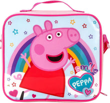 Load image into Gallery viewer, Peppa Pig 3pc Lunch Box Set With Optional Pencil Case