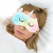 Load image into Gallery viewer, Glamza Unicorn Sleeping Eye Mask – Super Soft & Comfortable Sleep Mask – Free UK Postage