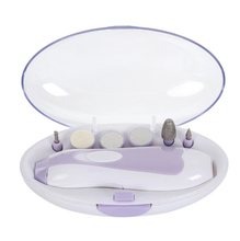 Load image into Gallery viewer, 7pc or 8pc Bi Rotation Manicure and Pedicure Kit