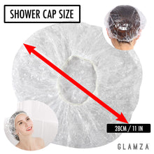 Load image into Gallery viewer, Disposable Shower Caps - Spa, Food Prep, Shower, Hair Salon, Spray Tans etc