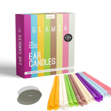 Load image into Gallery viewer, Glamza 16 Premium Ear Candles with Ear Protection Discs & Optional Ear Swabs