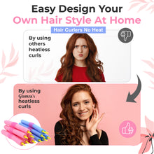 Load image into Gallery viewer, 12-Pack Hair Curlers & Rollers – Heatless, Soft & Easy to Use - Free Delivery In Time For Summer