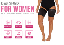 Load image into Gallery viewer, Glamza 'Chub Rub' Anti Chafing Thigh Bands