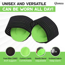 Load image into Gallery viewer, Glamza Reversible Cushioned Foot Arch Supports