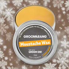 Load image into Gallery viewer, Groomarang Moustache Wax - Original & Sandalwood (Available in 15ml & 30ml)