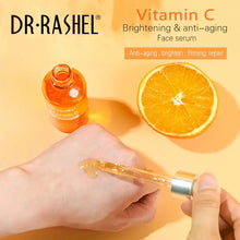 Load image into Gallery viewer, Dr Rashel Vitamin C Brightening, Anti Ageing Face Serum 50ml & Gold Collagen Face Masks