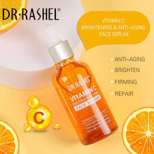 Load image into Gallery viewer, Dr Rashel Vitamin C Brightening, Anti Ageing Face Serum 50ml & Gold Collagen Face Masks