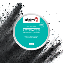 Load image into Gallery viewer, Infinitive Beauty 'Rise and Shine' Activated Charcoal Teeth Whitening Powder - Natural Smile Brightener