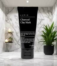 Load image into Gallery viewer, Lumin Skincare Charcoal Clay Mask 50ml or 100ml
