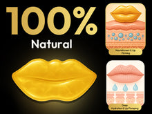 Load image into Gallery viewer, Gold Collagen & Hyaluronic Face Mask, Eye Mask & Lip Mask Bundles