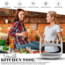 Load image into Gallery viewer, Mountain Grillers - BBQ Meat Claws in Stainless Steel With Optional Skewers