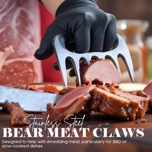 Load image into Gallery viewer, Mountain Grillers - BBQ Meat Claws in Stainless Steel With Optional Skewers