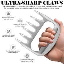 Load image into Gallery viewer, Mountain Grillers - BBQ Meat Claws in Stainless Steel With Optional Skewers