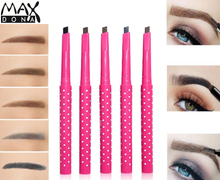 Load image into Gallery viewer, Maxdona Professional Retractable Eyebrow Pencil - Pink | Precision & Long-Lasting Eyebrow Definition | Free UK Postage
