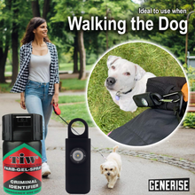 Load image into Gallery viewer, Personal Safety Bundle - Alarm, Gel Spray, Storage Belt, Hi Vis Bands.