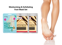 Load image into Gallery viewer, Exfoliating & Moisturising Foot Mask Packs – Free UK Delivery - 3 Pack