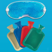 Load image into Gallery viewer, Glamza Heating & Cooling Gel Bead Eye Mask with Optional Hot Water Bottle Free Delivery on All Orders!