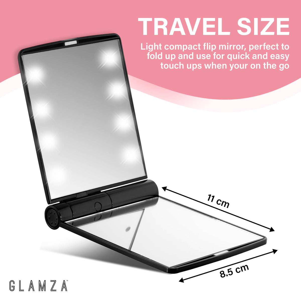 Glamza LED Makeup Mirror – Forever Cosmetics1
