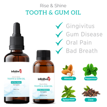 Load image into Gallery viewer, Infinitive Beauty 'Rise & Shine' Extra Strength Extra Fresh Tooth and Gum Oil - 15ml & 30ml