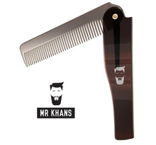 Load image into Gallery viewer, Mr Khan's Flip Moustache Comb