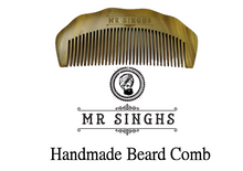Load image into Gallery viewer, Handmade Engraved Sandalwood Beard Combs – Premium Grooming for the Modern Gentleman - 4 Types
