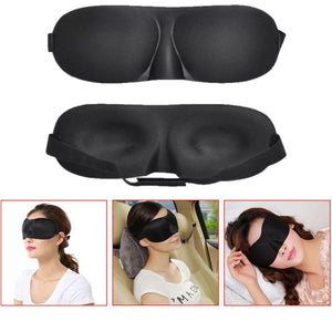 Glamza 3D Soft Padded Sleep Mask And Lightly Padded Sleep Masks