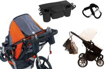 Load image into Gallery viewer, Pram Storage Bag & Optional Pram Hook