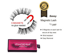 Load image into Gallery viewer, Phoera Magnetic Eyelashes - 3 Stunning Designs with Free UK Postage