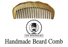 Load image into Gallery viewer, Handmade Engraved Sandalwood Beard Combs – Premium Grooming for the Modern Gentleman - 4 Types
