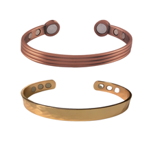Load image into Gallery viewer, Acusoothe Copper Magnetic Bracelets for Pain Relief Therapy