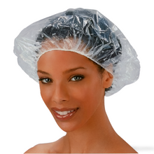 Load image into Gallery viewer, Disposable Shower Caps - Spa, Food Prep, Shower, Hair Salon, Spray Tans etc