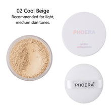 Load image into Gallery viewer, PHOERA No Filter Setting Powder – Smooth & Weightless for All-Day Wear | Free UK Postage