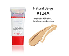 Load image into Gallery viewer, Phoera Natural Look Velvety Foundation 30ml – 1 or 2 Pack – Free UK Delivery