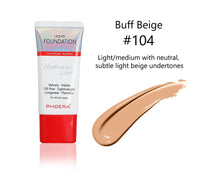 Load image into Gallery viewer, Phoera Natural Look Velvety Foundation 30ml – 1 or 2 Pack – Free UK Delivery