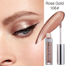 Load image into Gallery viewer, Phoera Magnificent Metals Glitter & Glow Liquid Eyeshadow | 14 Vibrant Shades | Free UK Postage