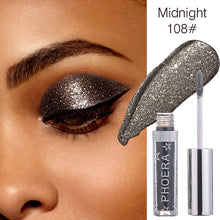 Load image into Gallery viewer, Phoera Magnificent Metals Glitter & Glow Liquid Eyeshadow | 14 Vibrant Shades | Free UK Postage