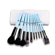 Load image into Gallery viewer, 11-Piece IB Logo Essential Luxury Brush Set – Professional Quality with Style