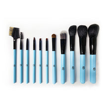 Load image into Gallery viewer, 11-Piece IB Logo Essential Luxury Brush Set – Professional Quality with Style