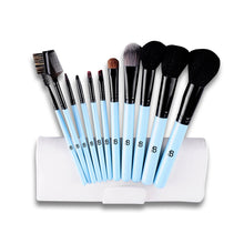 Load image into Gallery viewer, 11-Piece IB Logo Essential Luxury Brush Set – Professional Quality with Style