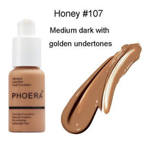 Load image into Gallery viewer, Phoera Foundation Full Coverage Flawless Matte Liquid Foundation - 1 or 2 Pack - Free Delivery