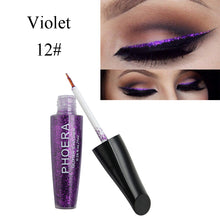 Load image into Gallery viewer, Phoera Glitter Glam Liquid Eyeliner – Free Postage!