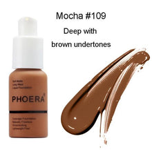 Load image into Gallery viewer, Phoera Foundation Full Coverage Flawless Matte Liquid Foundation - 1 or 2 Pack - Free Delivery
