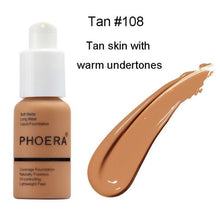 Load image into Gallery viewer, Phoera Foundation Full Coverage Flawless Matte Liquid Foundation - 1 or 2 Pack - Free Delivery