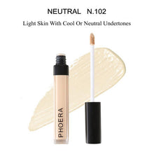Load image into Gallery viewer, Phoera Full Coverage Liquid Concealer – Flawless, Long-Lasting & Hydrating – Free UK Delivery