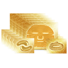 Load image into Gallery viewer, Gold Collagen & Hyaluronic Face Mask, Eye Mask & Lip Mask Bundles